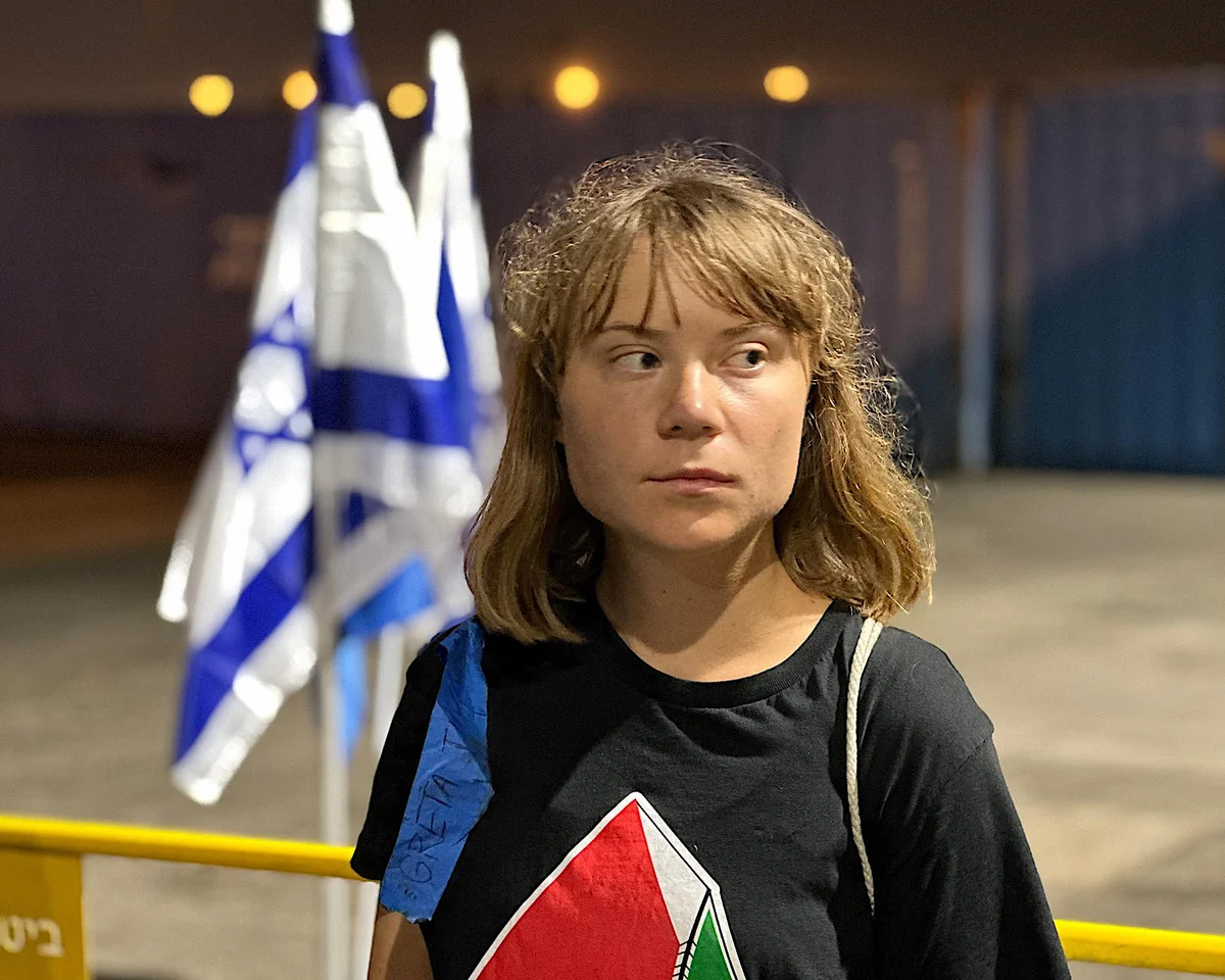 Thunberg “Kidnapped” at Sea on Gaza Freedom Flotilla